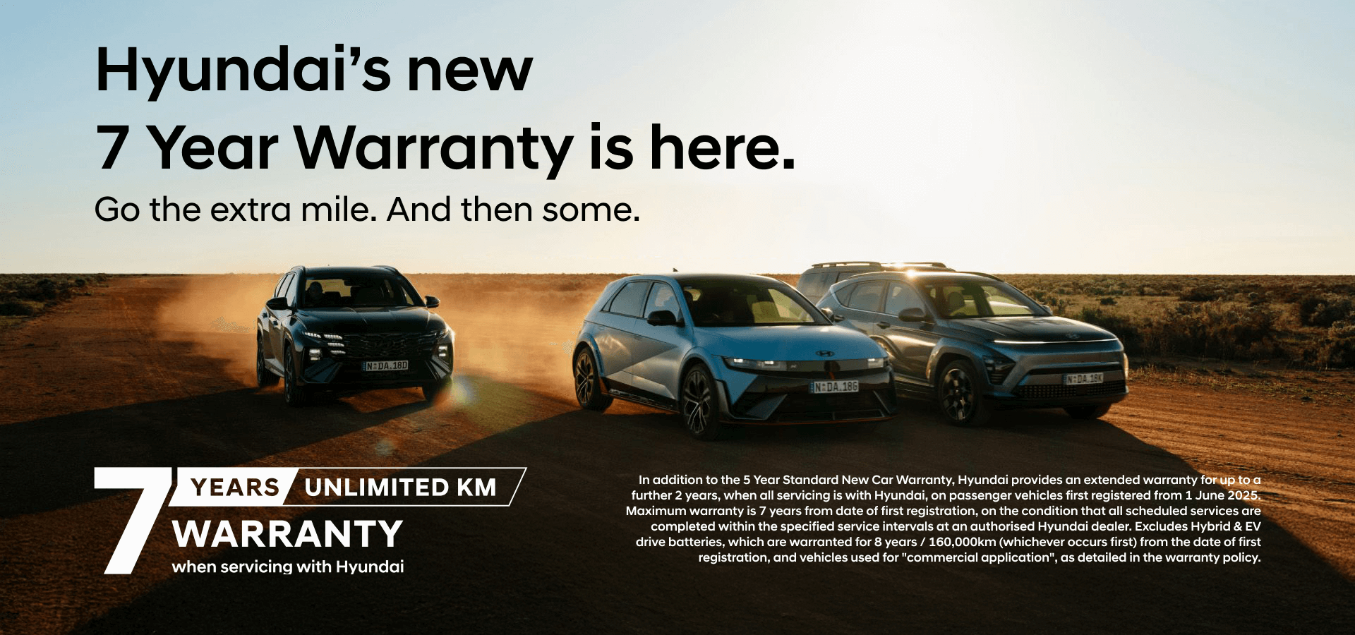 7 Year Warranty